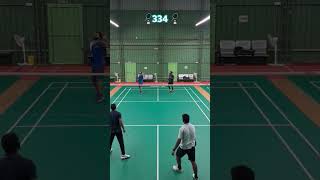 Deceptive drop confuses opponent viral badminton bwf youtubeshorts trending attitude fyp [upl. by Nojed168]