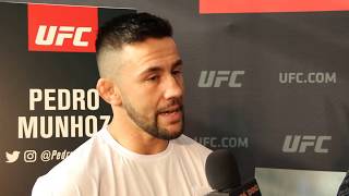 Pedro Munhoz UFC 235 Pre Fight Interview [upl. by Pendergast]