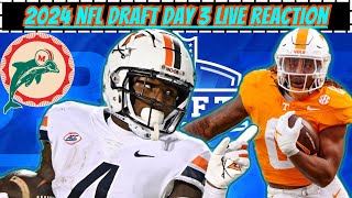 Miami Dolphins 2024 NFL Draft Day 3 Recap amp Reaction  Best Day Yet [upl. by Timothea]