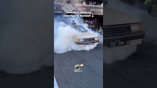 Chevette turbo Burnout 🏁 turboeaspirado turbobrasil chevette [upl. by Derfniw]