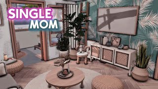 Single mom apartment  The sims 4 apartment renovation [upl. by Mella970]