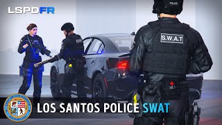 LSPD SWAT  Sniper Attack on Paramedics  GTA5 LSPDFR [upl. by Anorahs620]