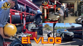 DIA TRABAJANDO DE LLANTERO EN USA 🇺🇸 EL VLOG  137 [upl. by Aihsaei]