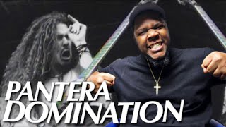 WOW SO DOPE Pantera  Domination  REACTION [upl. by Hercule]