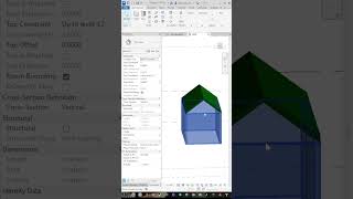 how to create a gable roof using Revit 2025 revit2025 tutorial [upl. by Eidnak]