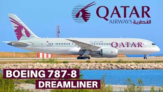 QATAR AIRWAYS BOEING 7878 Economy  Doha  Nice  Flight Review [upl. by Piwowar486]