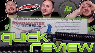 RoadMaster Active Suspension Quick Review [upl. by Notle]