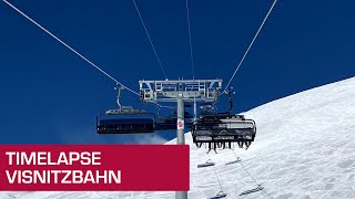 Eine schnelle Fahrt mit der neuen Visnitzbahn N2 in SamnaunIschgl Silvretta Arena Timelapse [upl. by Raul]