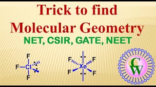 Tricks to find Molecular Geometry [upl. by Damon]