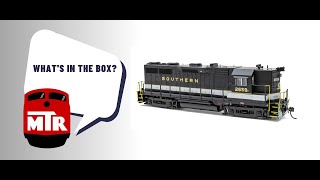 Broadway Limited Imports HOscale Southern Railway GP35  Whats In The Box [upl. by Tiemroth]