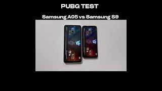 Samsung Galaxy A05 vs Samsung Galaxy S9  PUBG TEST 2025 [upl. by Adnohral]