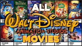 All Walt Disney Animation Movies 19372027 [upl. by Waterer529]