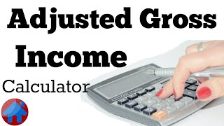 Adjusted Gross Income Calculator  So Easy  Tax return and paycheckcalculator [upl. by Darcie]