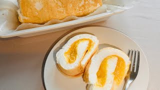 How to make Brazo de Mercedes not expensive and no too sweet but delicious and quick to bake [upl. by Alehtse]