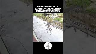 QUANDO A FALTA DE EXPERIÊNCIA ENCONTRA A OPORTUNIDADE shortsvideo [upl. by Alletse]