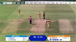 CSA One Day Cup  Janneman Malan 70 vs DP World Lions [upl. by Ydennek292]