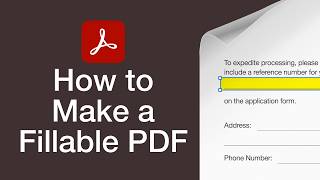 How to Make a Fillable PDF Form in Adobe Acrobat Pro [upl. by Symon932]