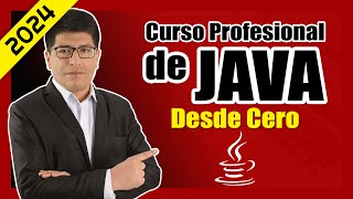 CURSO DE JAVA DESDE CERO 2024  Curso Completo Para Principiantes [upl. by Karlise]