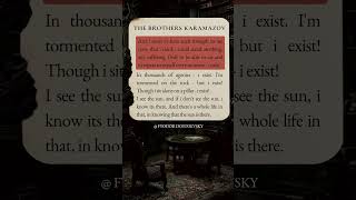 Fyodor Dostoevskys Quotes dostoyevsky quotes youtubeshorts books booktube [upl. by Wina54]