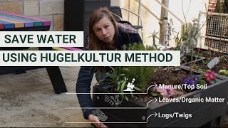 Sustainable Gardening method of Hugelkultur with Martyna Krol [upl. by Jenine]