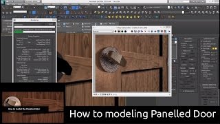 How to modeling Panelled Door [upl. by Patricia]