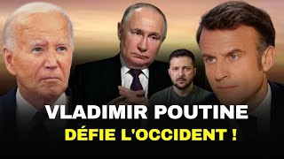 Vladimir Poutine avertit les Occidentaux concernant la fourniture de missiles longue [upl. by Gereron161]