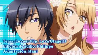 Opening Love Stage「LΦVEST」 Fandub español Tv size [upl. by Enirok]