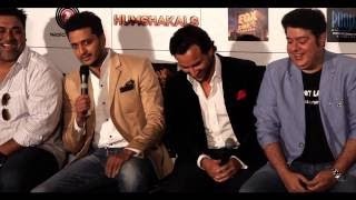 Humshakals  Press Conference  Mumbai  Saif Riteish Ram Sajid Esha Tammannah [upl. by Iv]