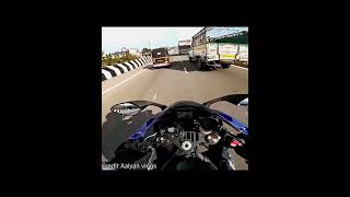 Yamaha r1 top speed test 🥶 shorts rider vlog r15 race top speed trending athlete [upl. by Leach924]