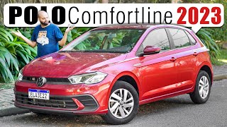 Volkswagen Polo Comfortline 2023 A melhor opção de compra [upl. by Albric]