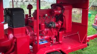 International Harvester U4  Ready Power Genset [upl. by Arytas980]