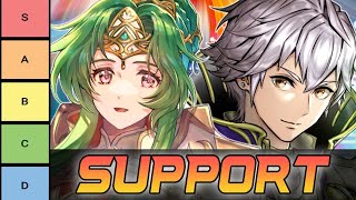 ULTIMATE SUPPORT TIER LIST 169 Heroes ranked  Fire Emblem Heroes [upl. by Oab]