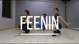 Lyrica Anderson  Feenin  Xin Ling Heels Choreography [upl. by Akerboom]