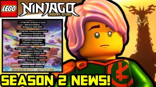 More New Season 2 Info 🐉 Ninjago Dragons Rising Summer 2024 News amp Set Leaks [upl. by Esbensen]