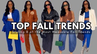 🚨Top Wearable Fall Fashion Trends For 2023 The BEST Fall Trends  Styling 6 Budget Friendly Looks [upl. by Sylirama690]