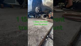 Installing front to rear cross member subframe swap 10 escape rotted mechaniclife autorepair [upl. by Nickolas]