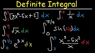 Definite Integral Calculus Examples Integration  Basic Introduction Practice Problems [upl. by Lymann]