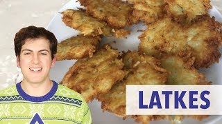 How to Make Potato Latkes  Gregcipes [upl. by Ennovyhs39]