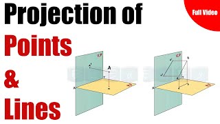 Full Video Projection Of Points amp Lines [upl. by Lleirbag501]