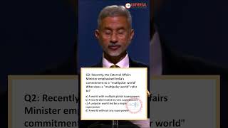 Jaishankar on a Multipolar World The Future of Global Power Dynamics  Key Insights [upl. by Innor359]