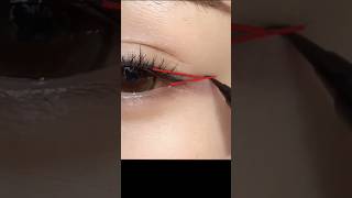 Eyeliner Hack for hooded eyes ✨️ Eyelinerforhoodedeyeseyelinerforbeginnersshortsytshorts [upl. by Letsyrk]