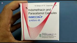 INMECINP Capsule  Indomethacin and Paracetamol Capsules  INMECINP Capsule Uses Side effects Dose [upl. by Kella91]