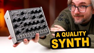 A Simple Synthesizer that Simply Sounds Great  GRP Synthesizers A1 Review [upl. by Yanel]