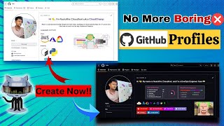 How to create Professional Github Readme Profile Step By Step [upl. by Caryn]