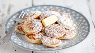 POFFERTJES ricetta originale delle frittelle dolci olandesi [upl. by Ahseikram867]