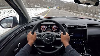 2023 Hyundai Tucson Limited  POV Test Drive [upl. by Akinit]