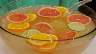 Alcoholic Punch Made With 7 Up  Mojito amp Daiquiri Recipes [upl. by Einna]