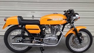 DUCATI350DESMO engine start Good condition [upl. by Zelikow]