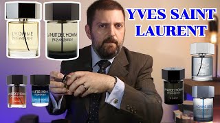 Yves Saint Laurent  LHOMME LA NUIT DE LHOMME y los mejores flankers [upl. by Darreg]