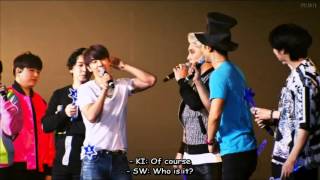 ENG SUB Donghae mentioned Dara at SS6 Concert in Seoul [upl. by Mayram]